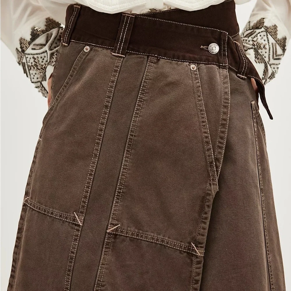 NWOT Free People We The Free Daria Maxi Skirt Size 6